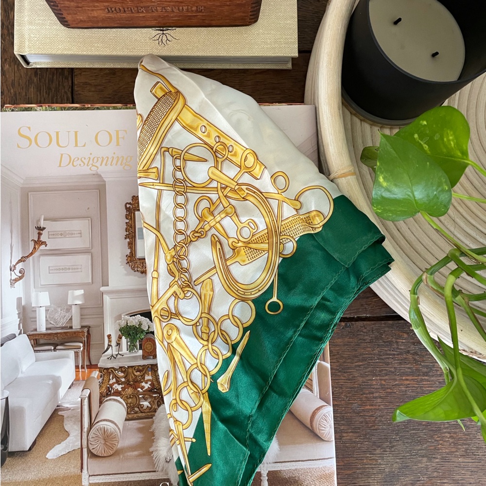 Designer-Insipred Silk Scarf